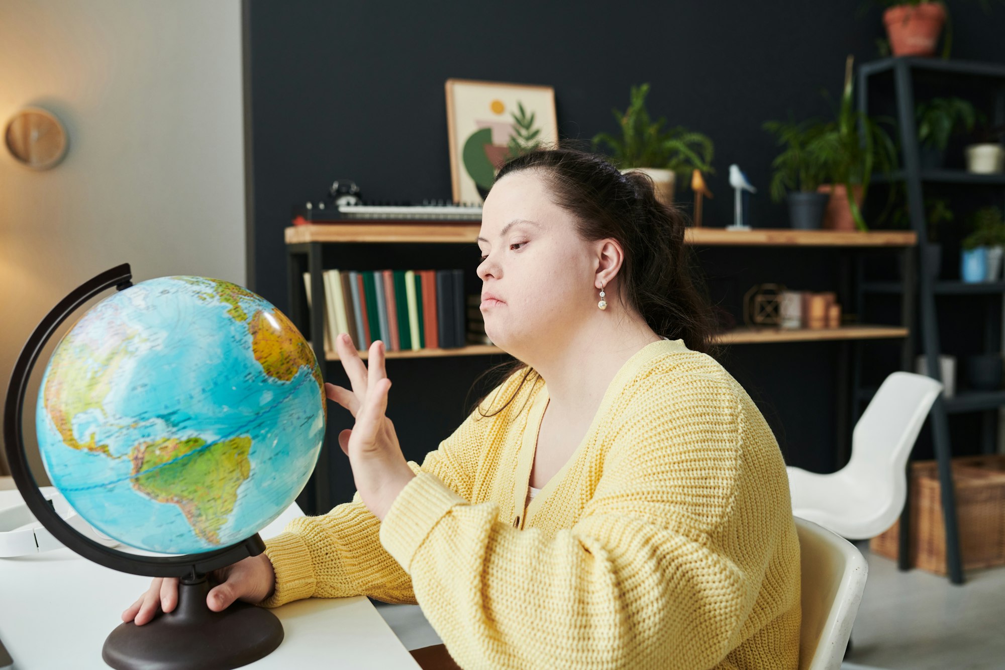 Young Woman Thinking About Travelling